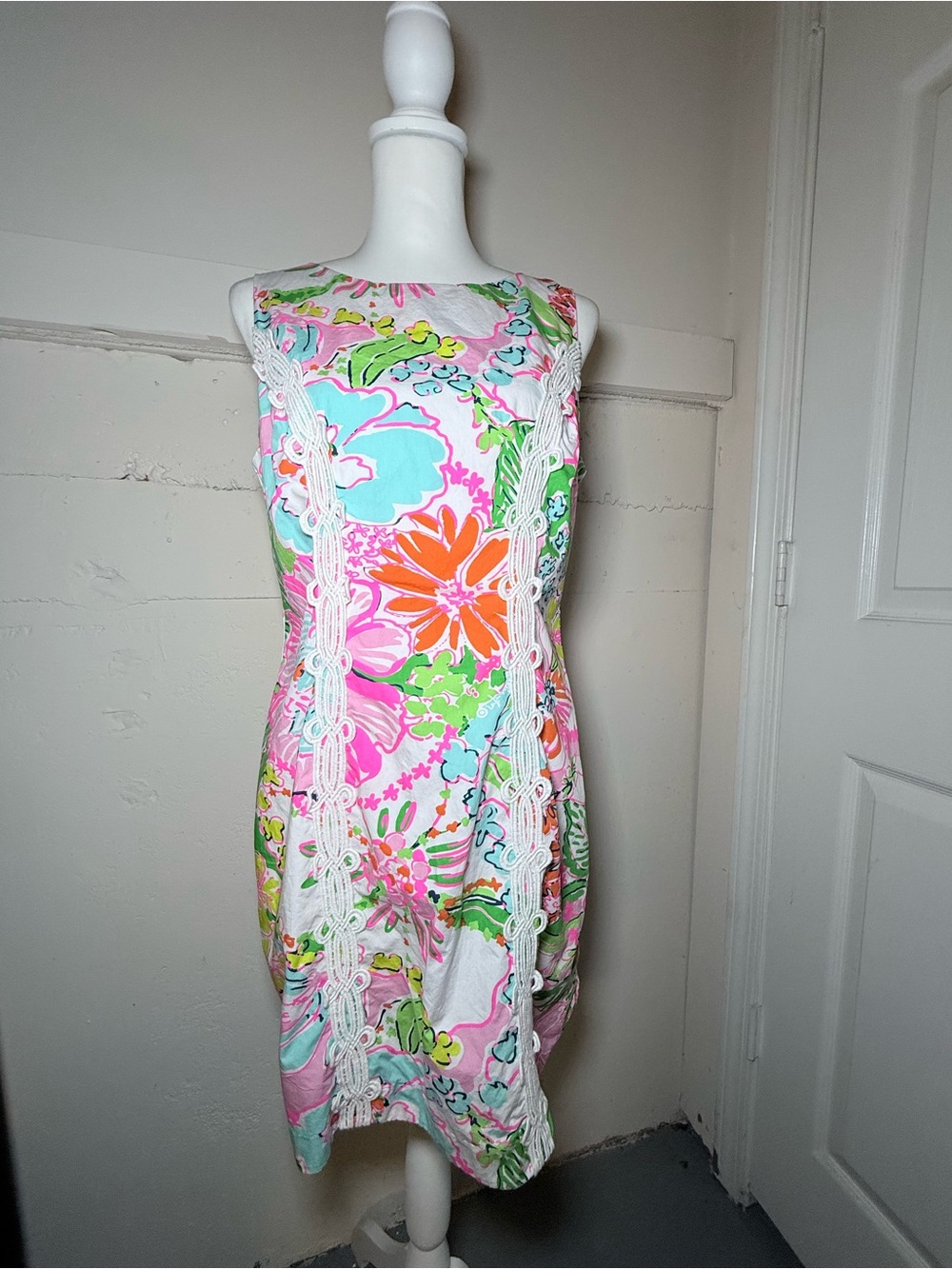 Lilly Pulitzer for Target 20th Anniversary Floral Shift Dress Size 12